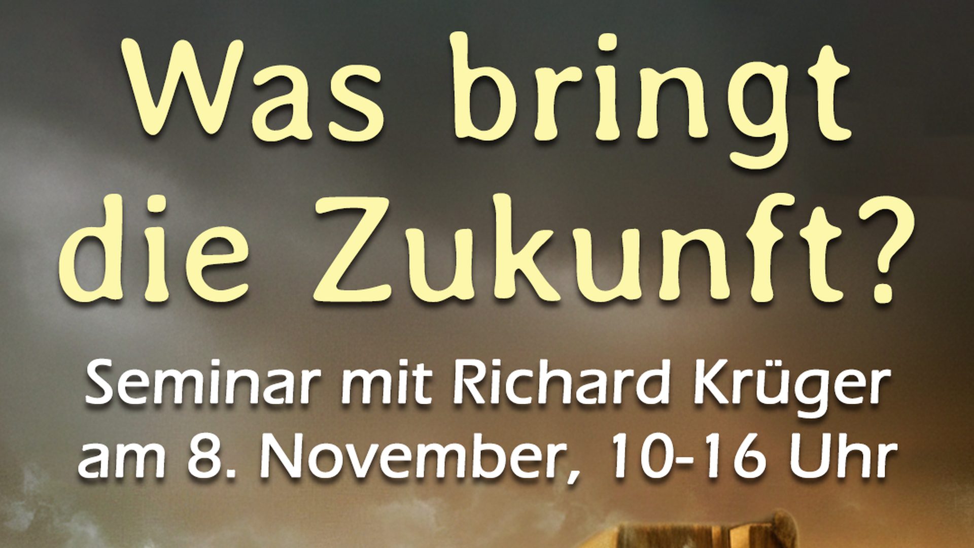 Mehr über den Artikel erfahren Die Offenbarung, ein Buch mit 7 Siegeln…? Seminar mit Richard Krüger am 8.11.25