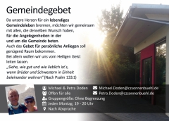 Kleingruppe---Gemeindegebet