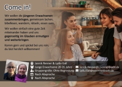 Kleingruppe-Come in!